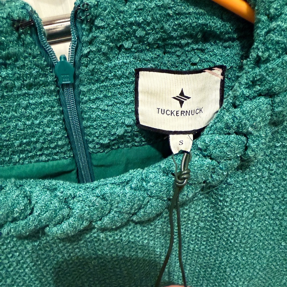NWT Tuckernuck Emerald Green Tweed Jackie Dress NWT - Picture 10 of 10